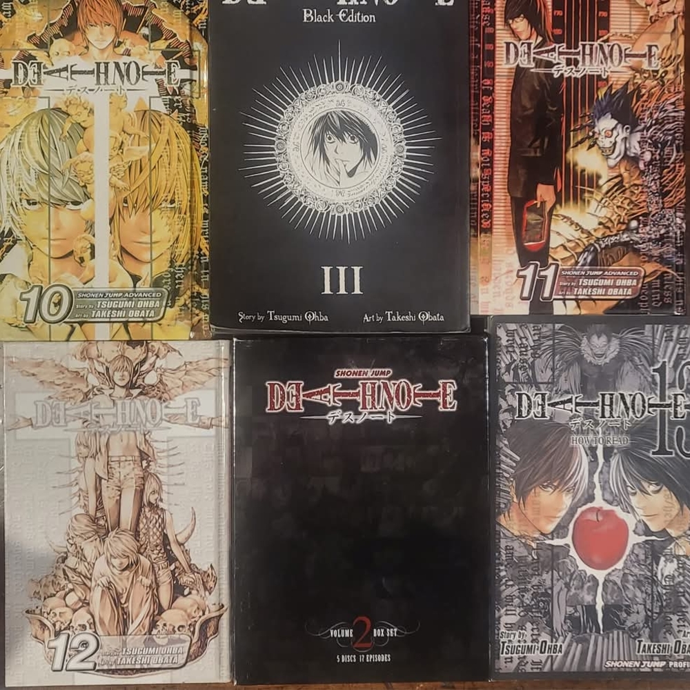 Death Note Manga Collection and DvD